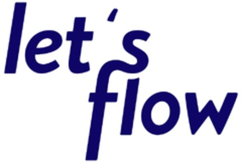 let´s flow Logo (DPMA, 08.09.2022)