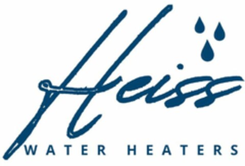 Heiss WATER HEATERS Logo (DPMA, 15.03.2023)