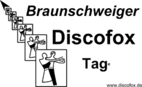 Braunschweiger Discofox Tage www.discofox.de Logo (DPMA, 22.01.2024)