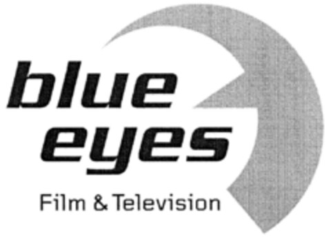 blue eyes Film & Television Logo (DPMA, 13.02.2002)