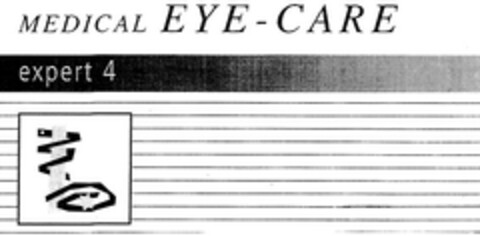 MEDICAL EYE-CARE expert 4 Logo (DPMA, 05/17/2002)