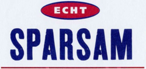 ECHT SPARSAM Logo (DPMA, 29.05.2002)