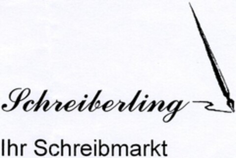 Schreiberling Ihr Schreibmarkt Logo (DPMA, 01/22/2003)