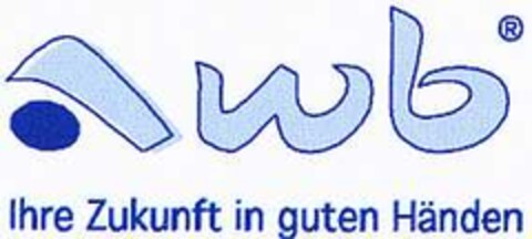 awb Ihre Zukunft in guten Händen Logo (DPMA, 03/10/2003)