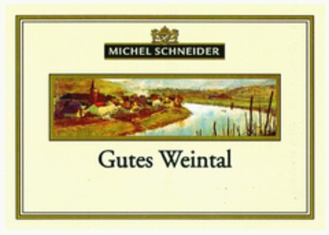 MICHEL SCHNEIDER Gutes Weintal Logo (DPMA, 16.10.2003)