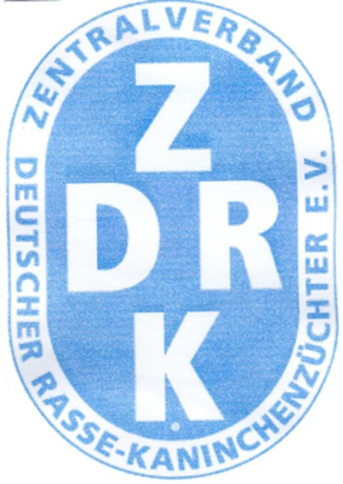ZDRK ZENTRALVERBAND DEUTSCHER RASSE-KANINCHENZÜCHTER E.V. Logo (DPMA, 20.09.2006)