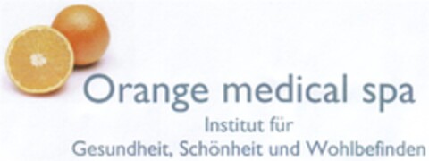 Orange medical spa Logo (DPMA, 30.05.2007)