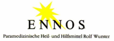 ENNOS Paramedizinische Heil- und Hilfsmittel Rolf Wurster Logo (DPMA, 17.11.1994)