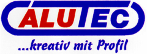 ALUTEC ...kreativ mit Profil Logo (DPMA, 30.01.1996)