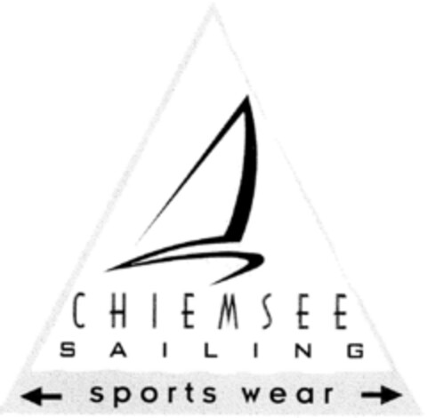 CHIEMSEE SAILING sports wear Logo (DPMA, 25.07.1996)