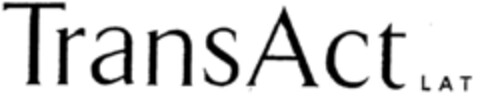 TransAct LAT Logo (DPMA, 18.12.1996)