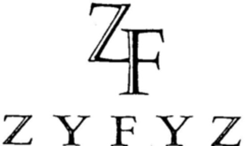 ZF ZYFYZ Logo (DPMA, 01/21/1997)