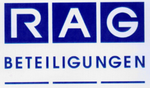 RAG BETEILIGUNGEN Logo (DPMA, 07/31/1997)