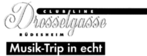 CLUB LINE Drosselgasse Logo (DPMA, 24.06.1998)