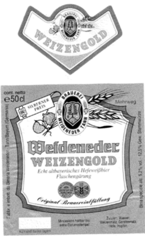 Weideneder WEIZENGOLD Logo (DPMA, 02/23/1999)