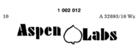 Aspen Labs Logo (DPMA, 20.10.1979)