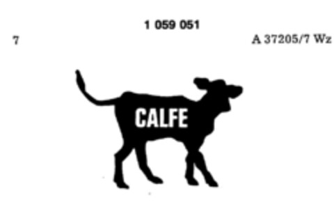 CALFE Logo (DPMA, 21.06.1983)