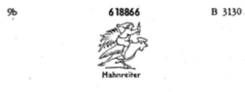 Hahnreiter Logo (DPMA, 10.03.1951)