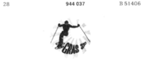 GRAS Logo (DPMA, 08/27/1973)