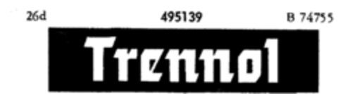 Trennol Logo (DPMA, 25.08.1936)