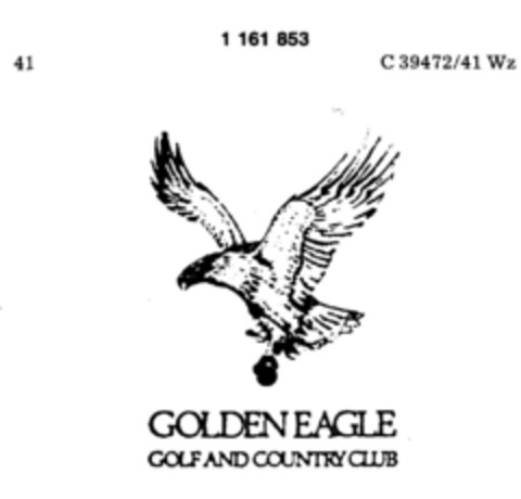GOLDEN EAGLE Logo (DPMA, 08/03/1989)