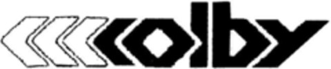 COLBY Logo (DPMA, 07/21/1990)