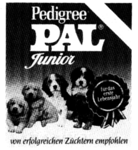 Pedigree  PAL  Junior Logo (DPMA, 12/28/1988)