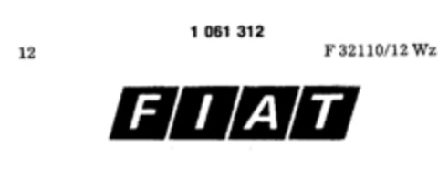 FIAT Logo (DPMA, 10.08.1983)