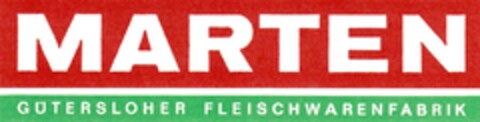 MARTEN GÜTERSLOHER FLEISCHWARENFABRIK Logo (DPMA, 18.10.1984)
