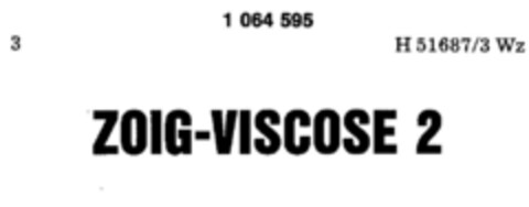 ZOIG-VISCOSE 2 Logo (DPMA, 24.08.1983)