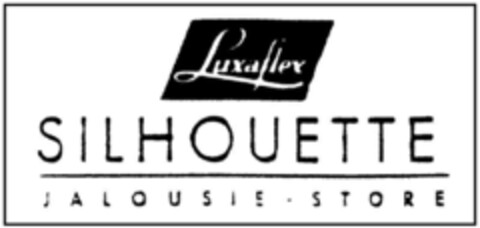 Luxaflex SILHOUETTE  JALOUSIE-STORE Logo (DPMA, 10/30/1993)