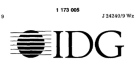 IDG Logo (DPMA, 09.08.1989)