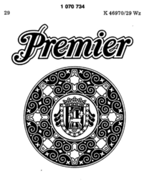 Premier Logo (DPMA, 16.04.1984)