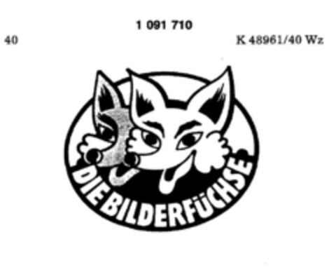 DIE BILDERFÜCHSE Logo (DPMA, 02.10.1985)