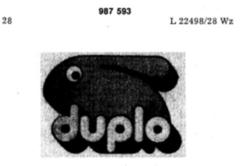 duplo Logo (DPMA, 21.06.1978)