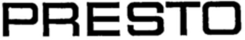 PRESTO Logo (DPMA, 01.12.1986)