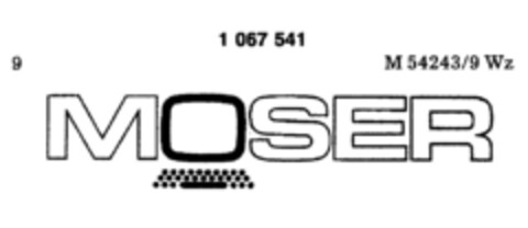 MOSER Logo (DPMA, 30.01.1984)