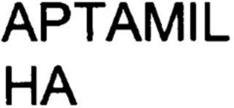 APTAMIL HA Logo (DPMA, 31.08.1994)