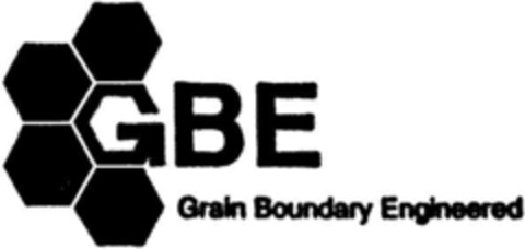 GBE Grain Boundary Engineered Logo (DPMA, 02.07.1993)