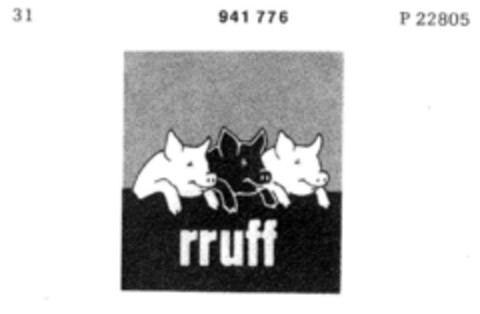 rruff Logo (DPMA, 19.03.1975)