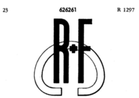 R+F Logo (DPMA, 07.09.1950)
