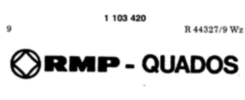 RMP-QUADOS Logo (DPMA, 27.05.1986)