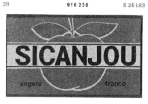 SICANJOU Logo (DPMA, 28.01.1972)