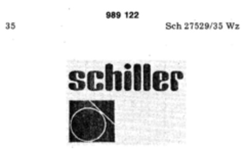 schiller Logo (DPMA, 04/02/1979)