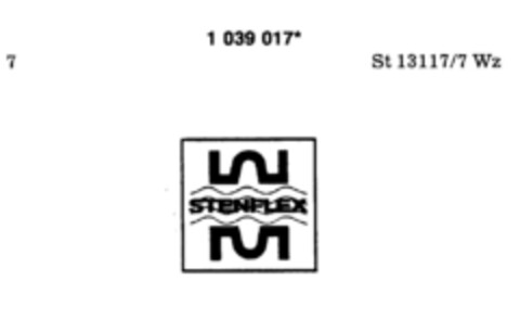STENFLEX Logo (DPMA, 19.06.1982)