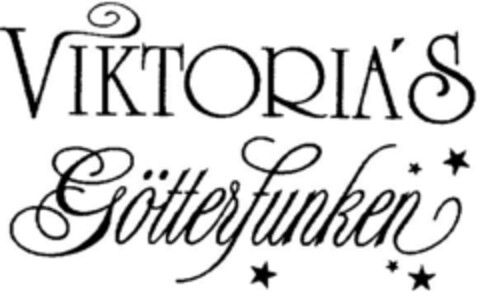 VIKTORIA'S Götterfunken Logo (DPMA, 11.01.1992)