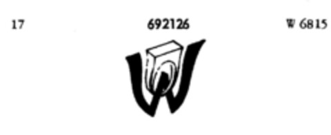 W Logo (DPMA, 06/24/1955)