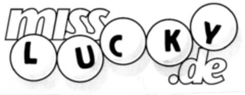 miss LUCKY.de Logo (DPMA, 30.09.2000)