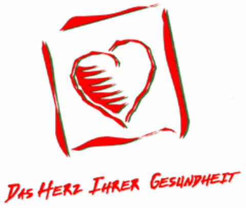 DAS HERZ IHRER GESUNDHEIT Logo (DPMA, 19.12.2000)