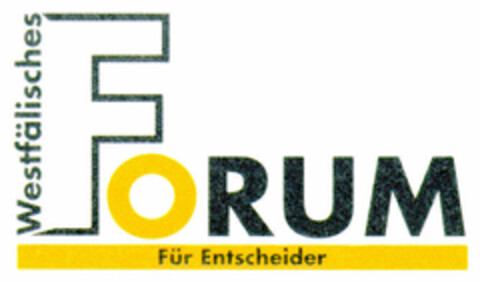 Westfälisches FORUM Für Entscheider Logo (DPMA, 10.07.2001)